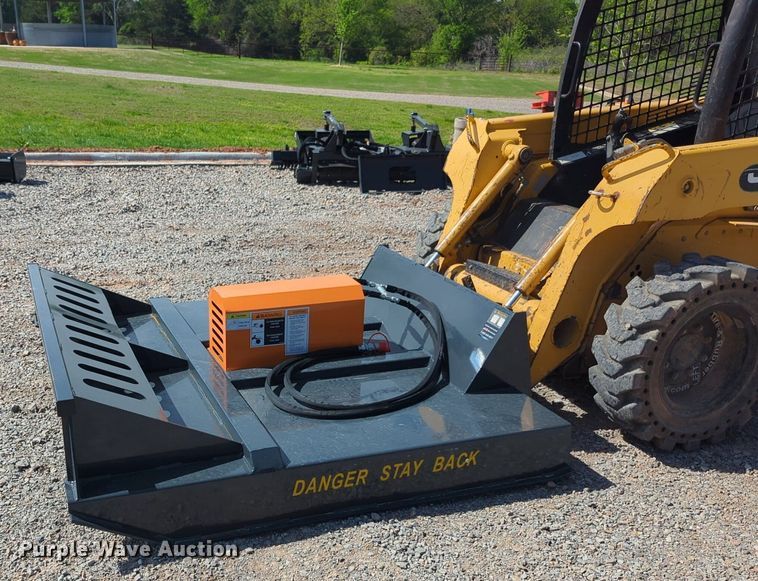 image for item NZ9607 2023 Wolverine BC-13-72W skid steer rotary mower