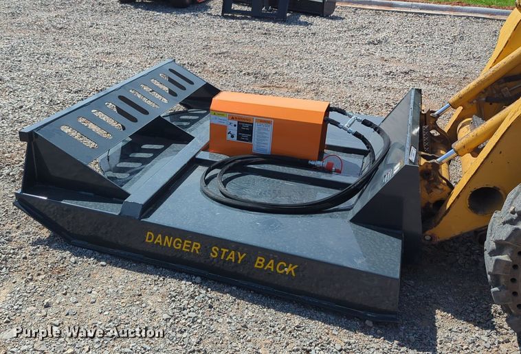 image for item NZ9607 2023 Wolverine BC-13-72W skid steer rotary mower