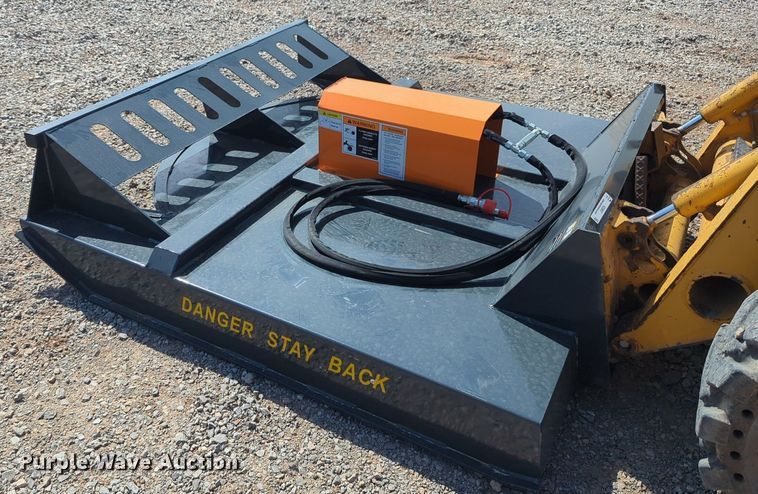 image for item NZ9607 2023 Wolverine BC-13-72W skid steer rotary mower