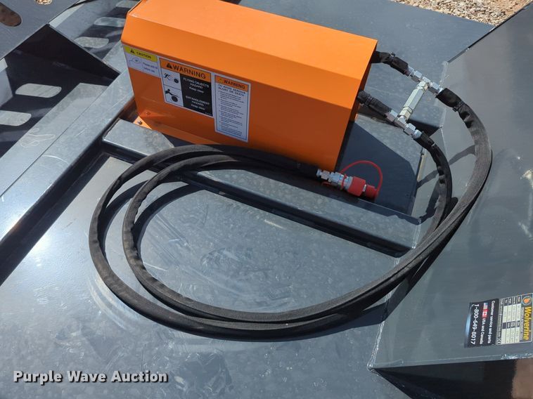 image for item NZ9607 2023 Wolverine BC-13-72W skid steer rotary mower