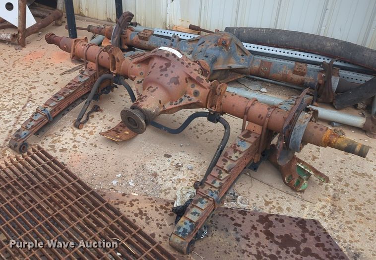 image for item NZ9642 (2) axle assemblies 