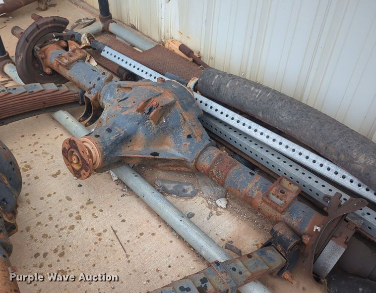 image for item NZ9642 (2) axle assemblies 