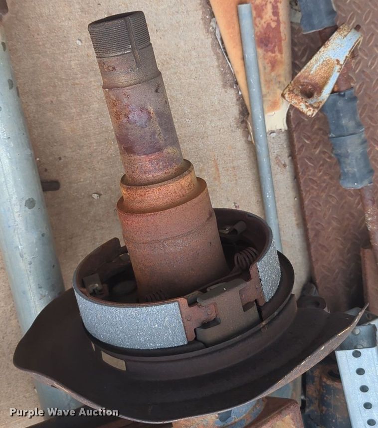 image for item NZ9642 (2) axle assemblies 