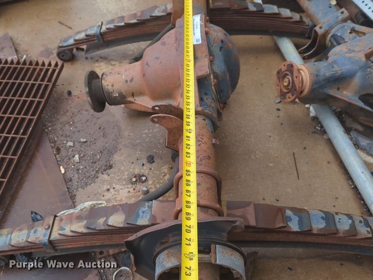 image for item NZ9642 (2) axle assemblies 