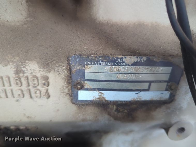 image for item NZ9646 Sullair 185 air compressor