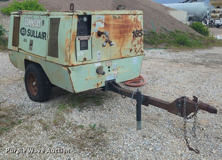 image for item NZ9647 Sullair 185 air compressor