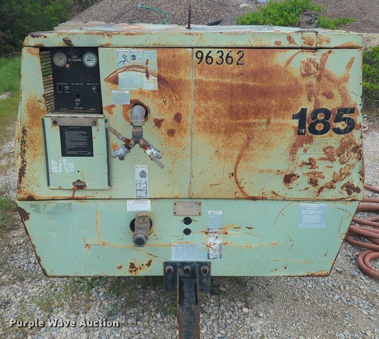 image for item NZ9647 Sullair 185 air compressor