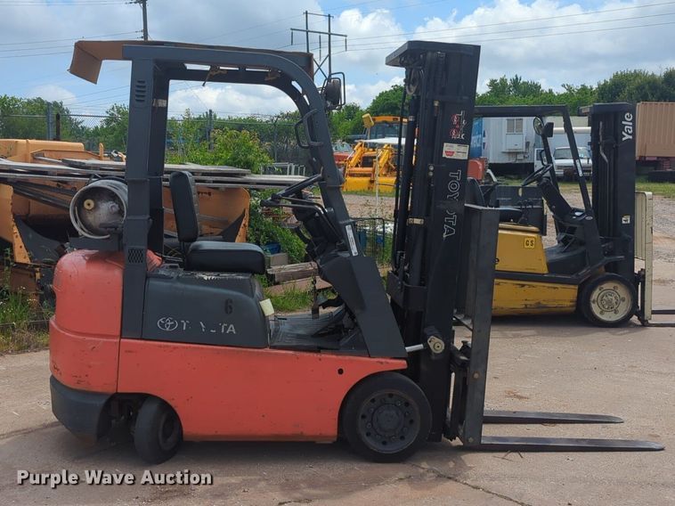 image for item NZ9652 Toyota 7FGCU18 forklift
