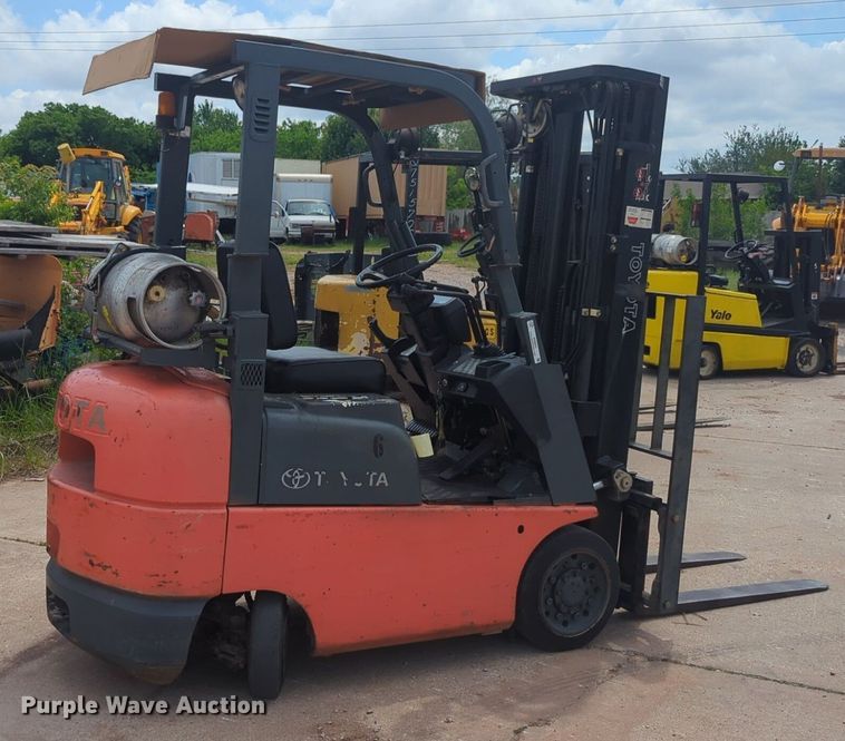 image for item NZ9652 Toyota 7FGCU18 forklift