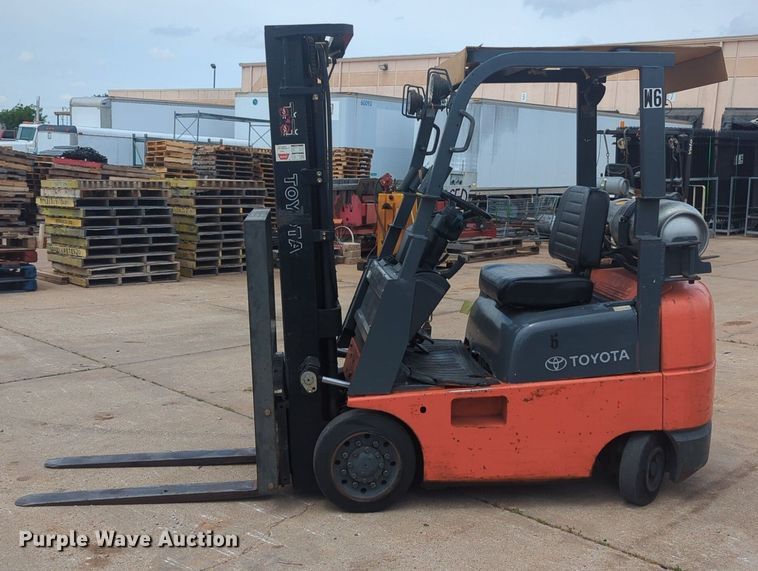 image for item NZ9652 Toyota 7FGCU18 forklift
