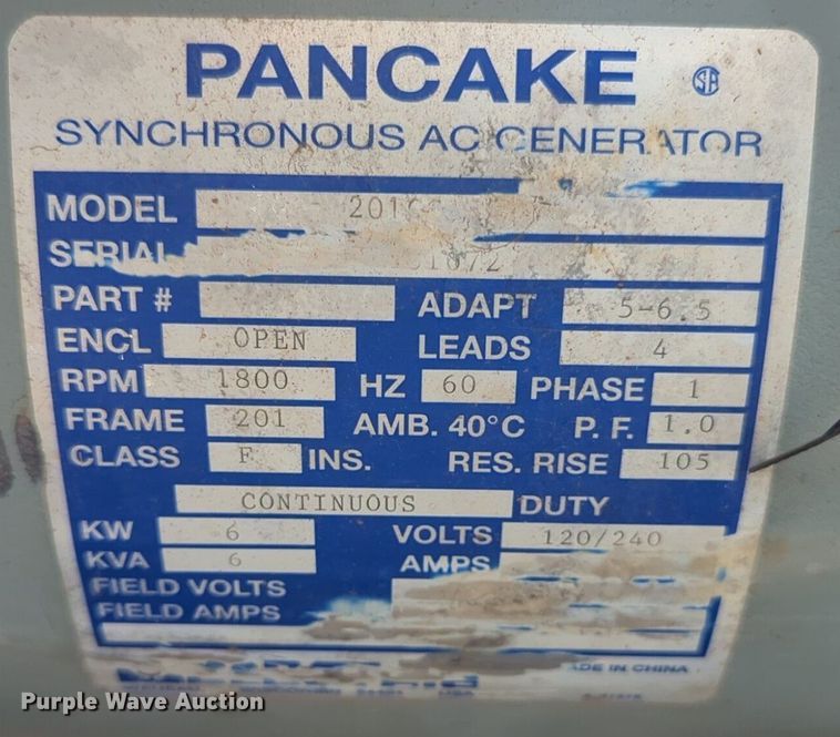 image for item NZ9656 Magnum MLT4060K light plant