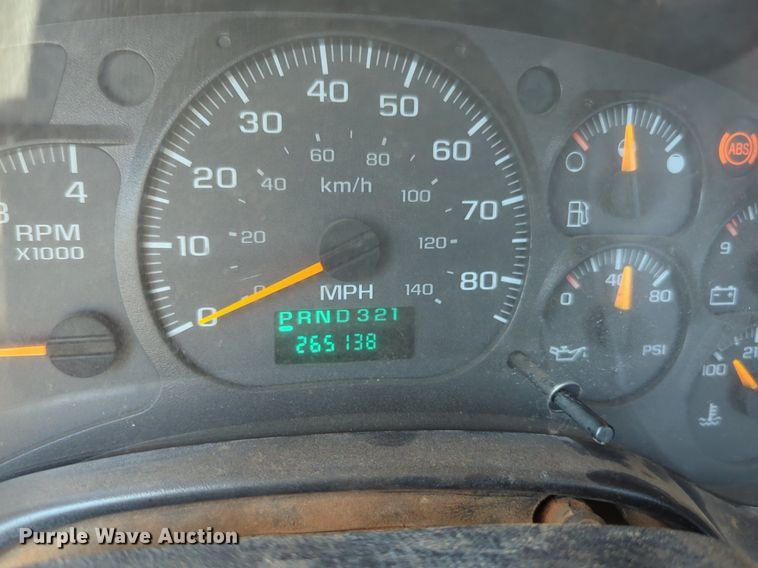 image for item NZ9684 2005 GMC C6500 dump flatbed truck