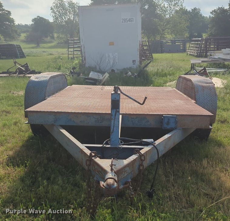 image for item NZ9694 Shop built equipment trailer