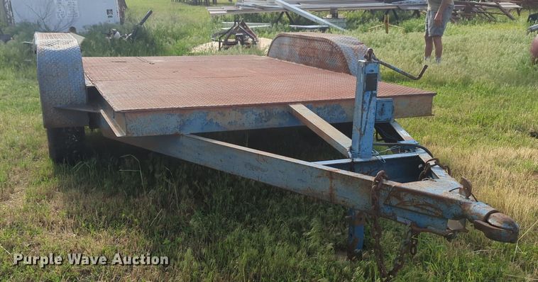 image for item NZ9694 Shop built equipment trailer