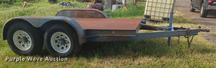 image for item NZ9694 Shop built equipment trailer