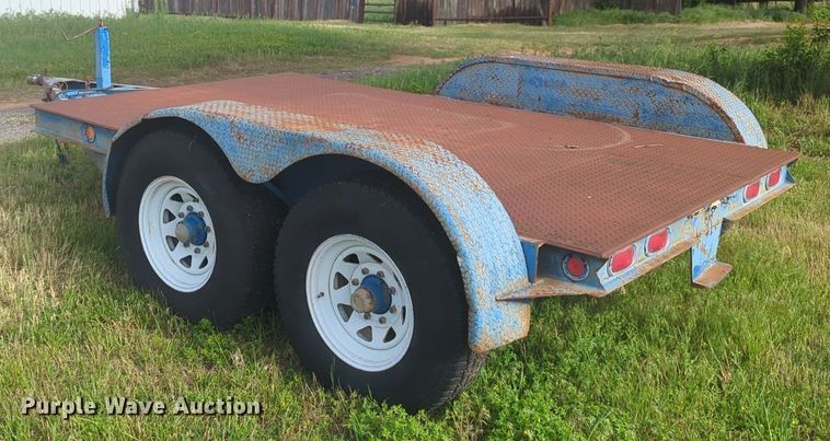 image for item NZ9694 Shop built equipment trailer