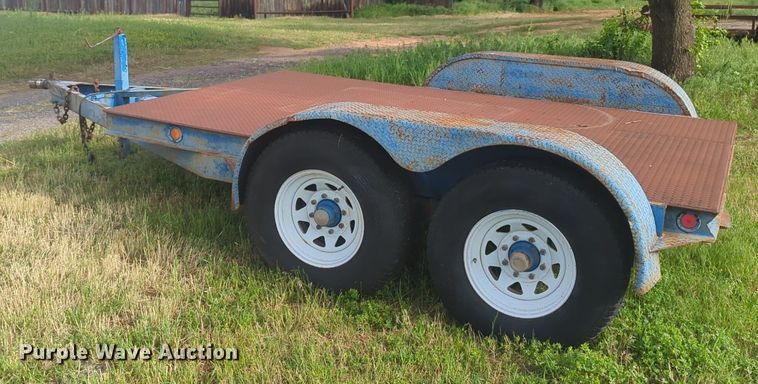 image for item NZ9694 Shop built equipment trailer