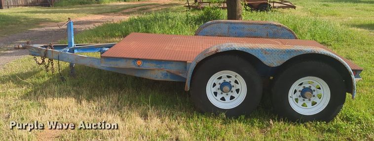 image for item NZ9694 Shop built equipment trailer