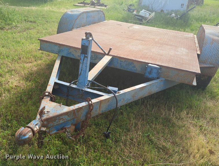 image for item NZ9694 Shop built equipment trailer