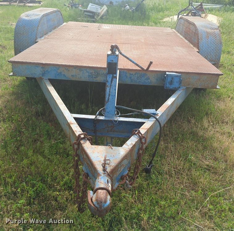 image for item NZ9694 Shop built equipment trailer