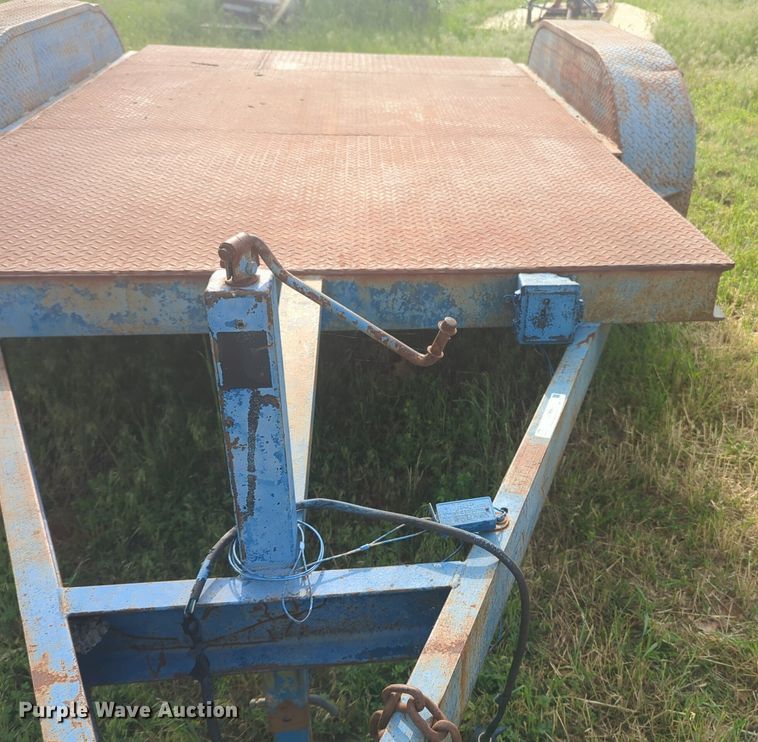 image for item NZ9694 Shop built equipment trailer