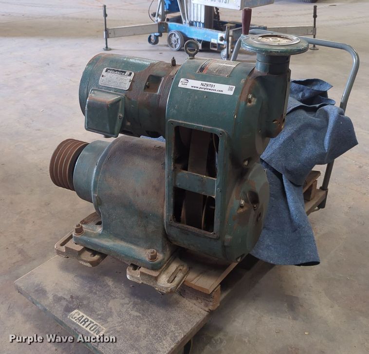 image for item NZ9701 Reliance 184TC electric motor