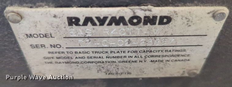 image for item NZ9706 Raymond EASI R40TT-M order picker