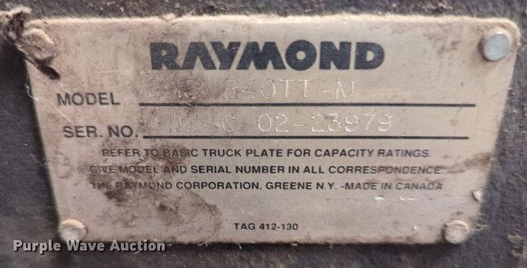 image for item NZ9707 Raymond EASIR 40TT-M order picker