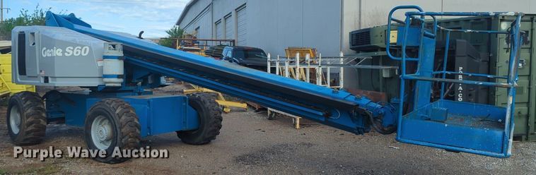 image for item NZ9709 1994 Genie S60 boom lift