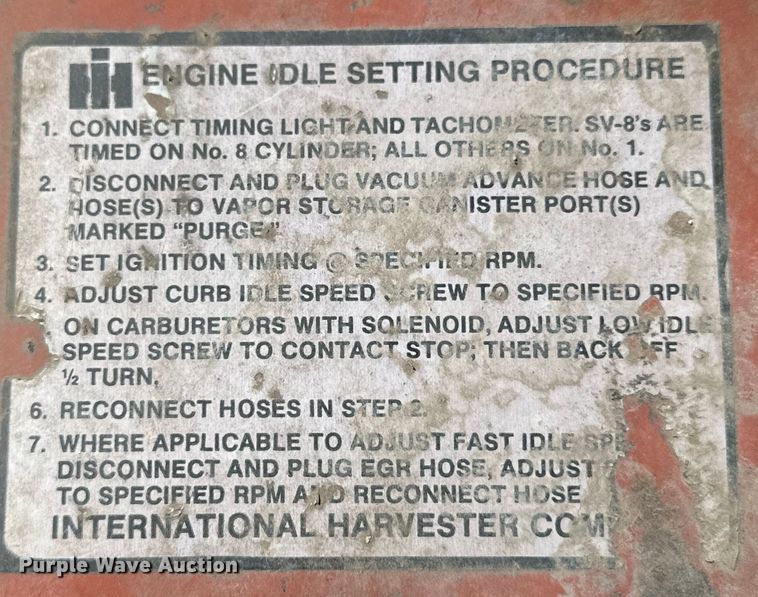 image for item OE9107 1979 International  Scout Traveler SUV