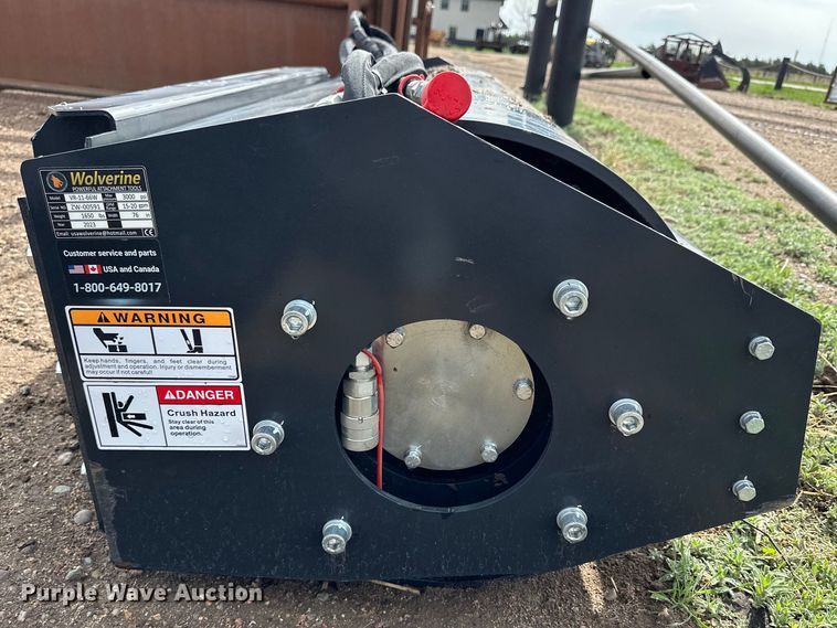 image for item OE9149 2023 Wolverine  VR-11-66W skid steer vibratory roller 