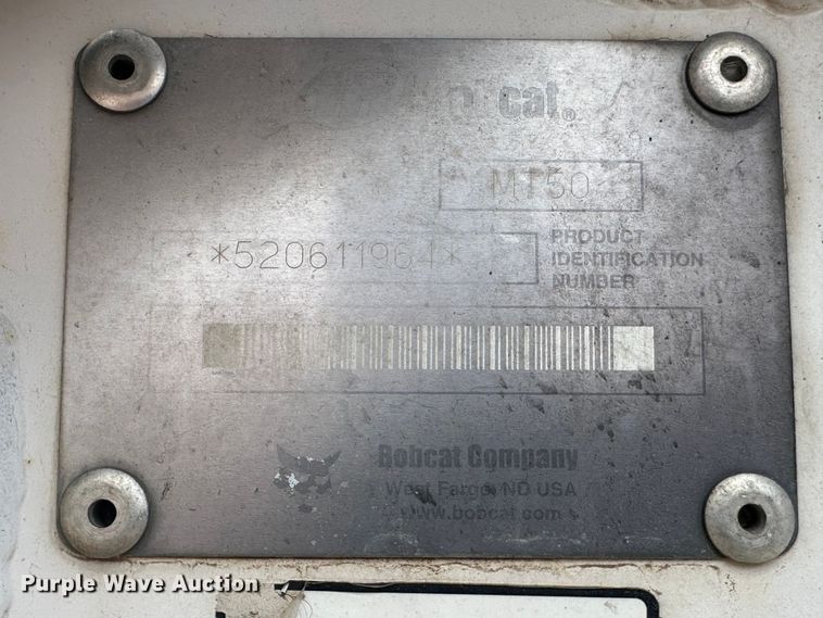 image for item OE9151 Bobcat MT50 compact utility loader