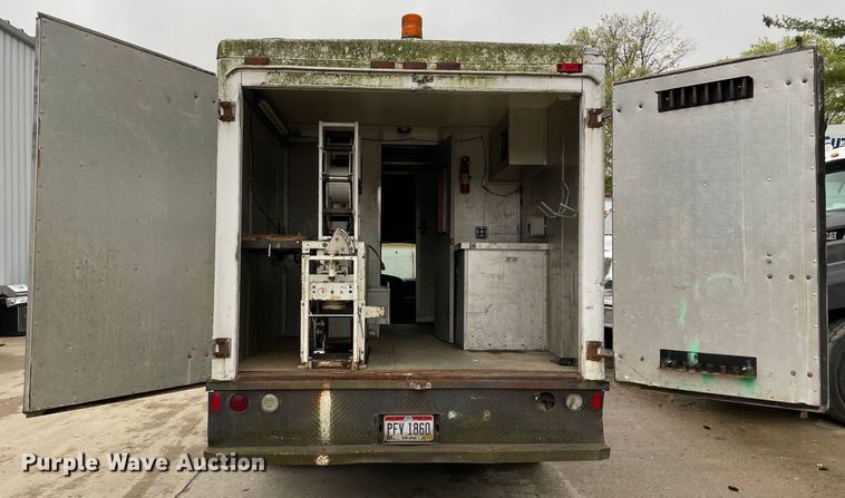 image for item OG9885 1996 Ford  E350 sewer inspection truck