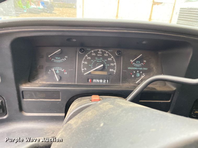 image for item OG9885 1996 Ford  E350 sewer inspection truck