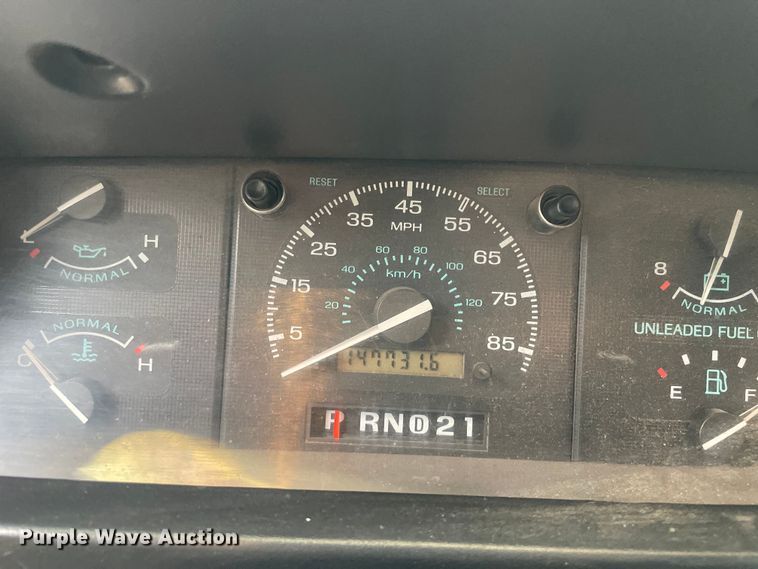 image for item OG9885 1996 Ford  E350 sewer inspection truck