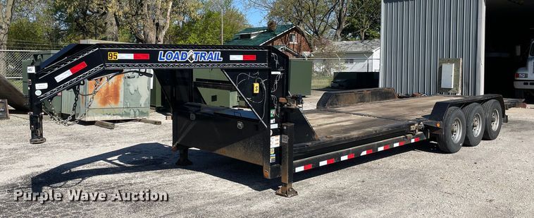 image for item OG9892 2019 Load Trail  tilt deck equipment trailer