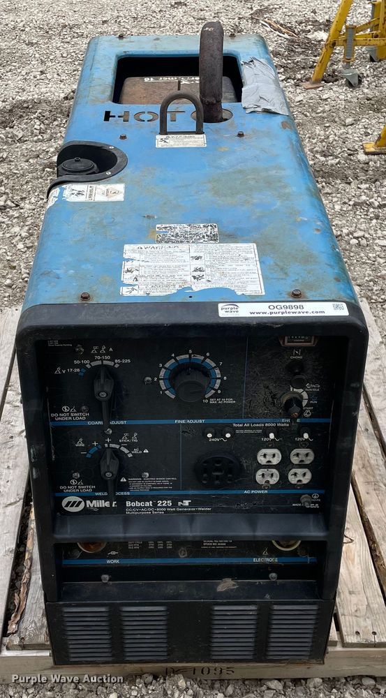 image for item OG9898 Miller  Bobcat 225 welder