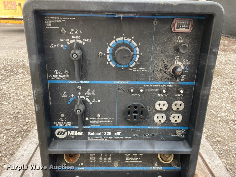 image for item OG9898 Miller  Bobcat 225 welder