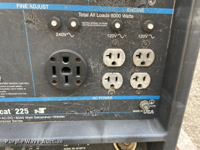 image for item OG9898 Miller  Bobcat 225 welder