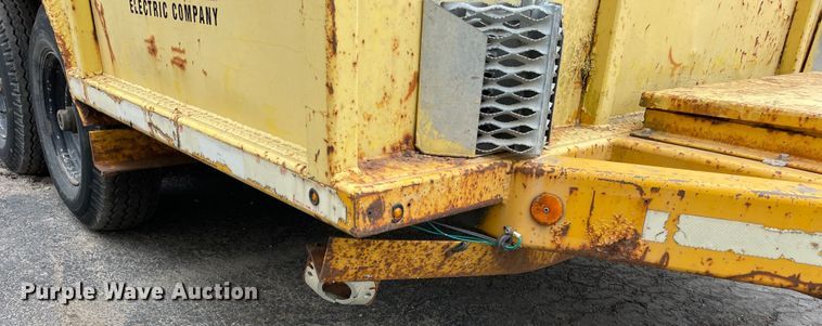 image for item OG9899 1997 Sauber equipment trailer