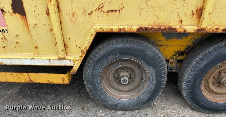 image for item OG9899 1997 Sauber equipment trailer