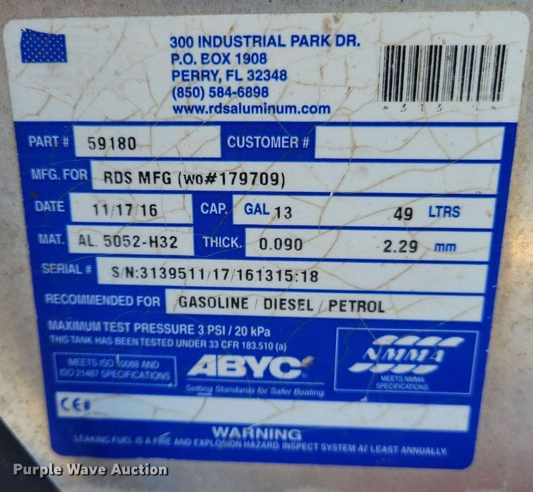 image for item DG0597 2017 Vac Star 800 DT vacuum excavator