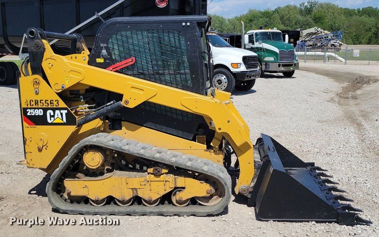 image for item DI3054 2014 Caterpillar 259D tracked skid steer loader