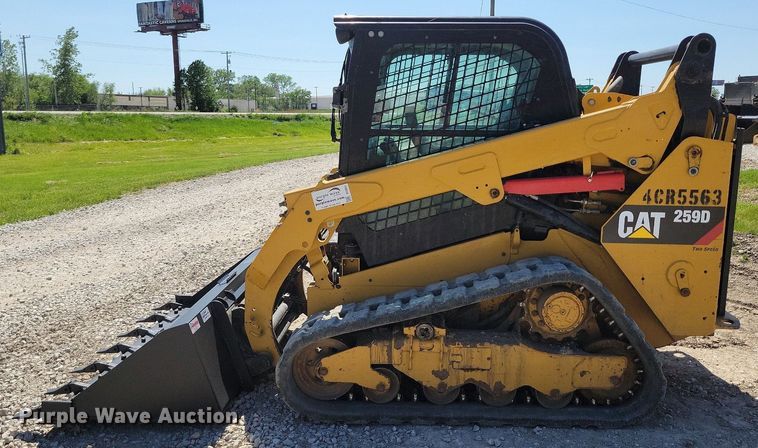 image for item DI3054 2014 Caterpillar 259D tracked skid steer loader