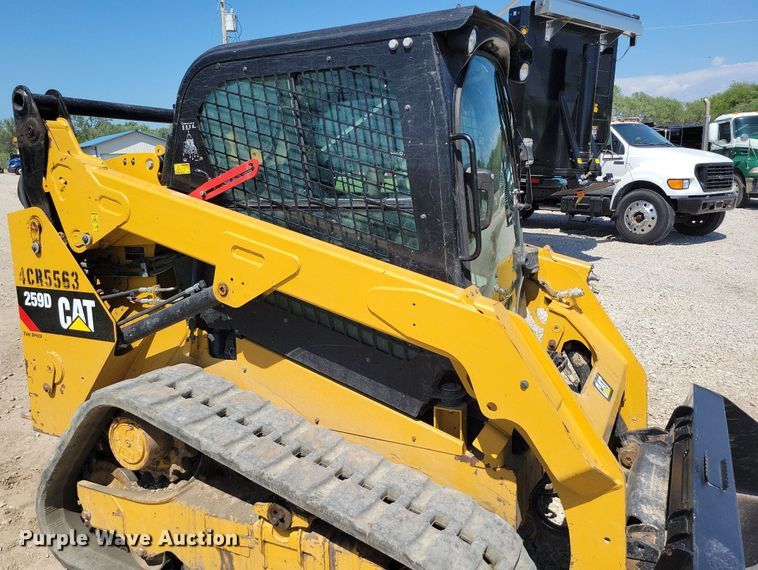 image for item DI3054 2014 Caterpillar 259D tracked skid steer loader