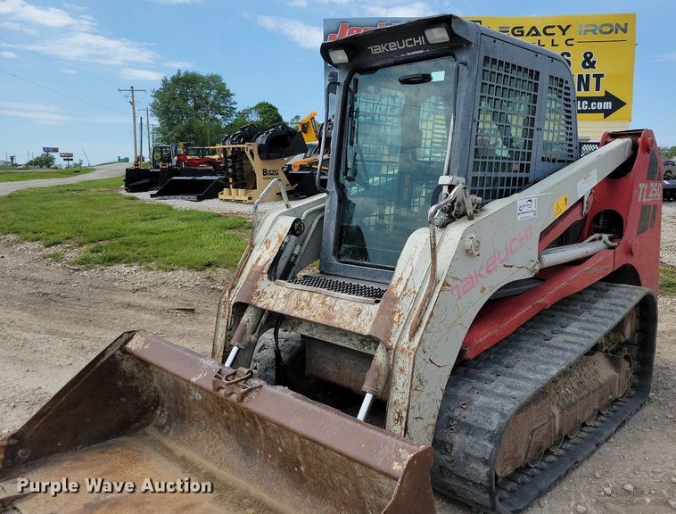 image for item DI3055 2012 Takeuchi TL250 tracked skid steer loader