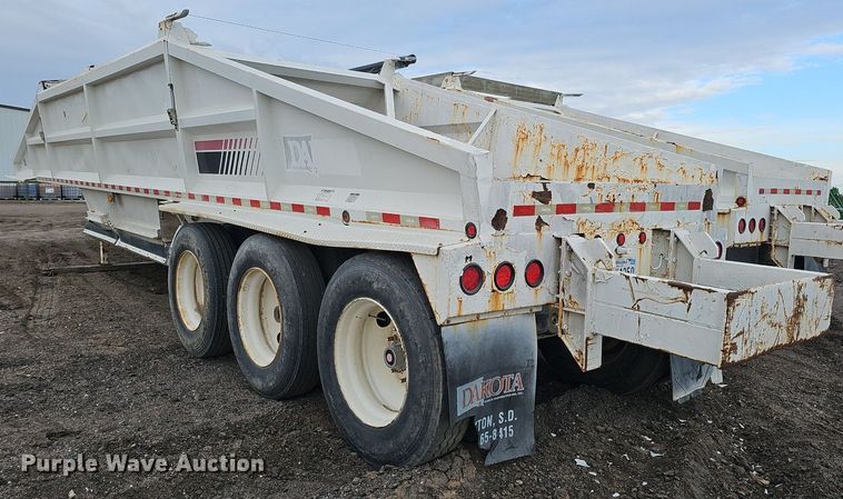 image for item DK0620 2013 Dakota 4300 BDT bottom dump trailer