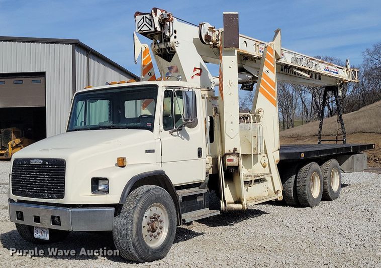 image for item DK4201 1998 Freightliner FL80 crane truck