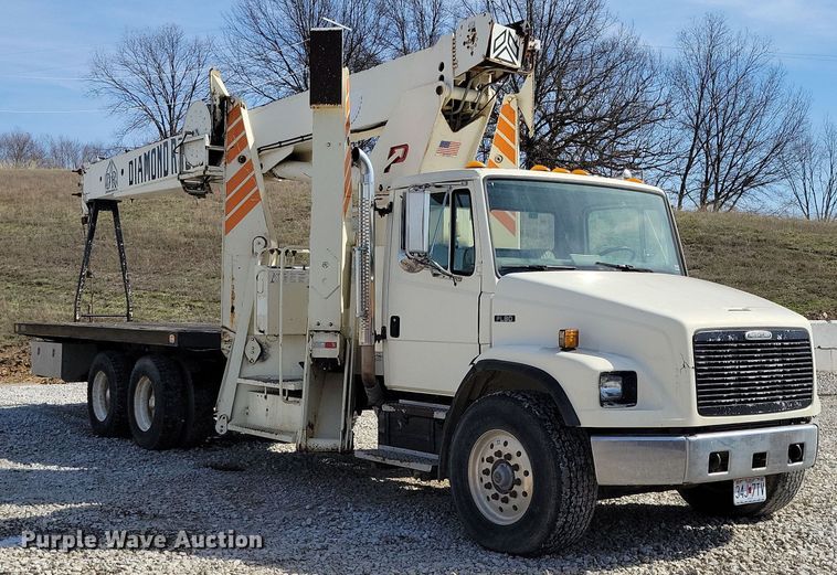 image for item DK4201 1998 Freightliner FL80 crane truck