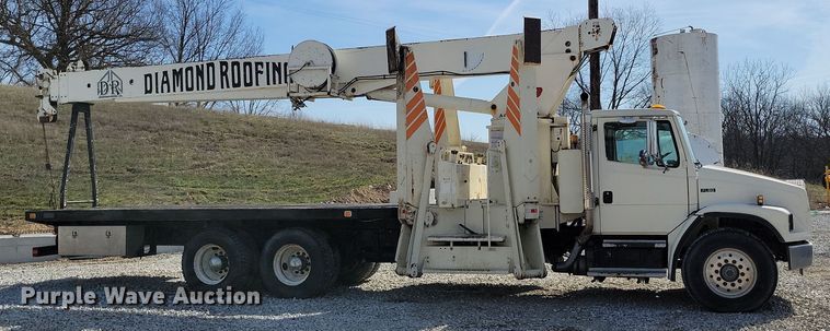 image for item DK4201 1998 Freightliner FL80 crane truck
